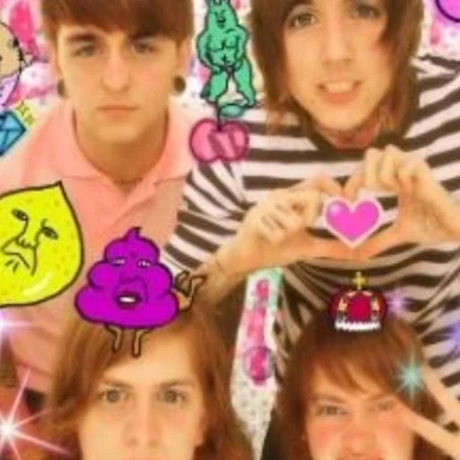 🌸 Стикер «bmth» для Telegram