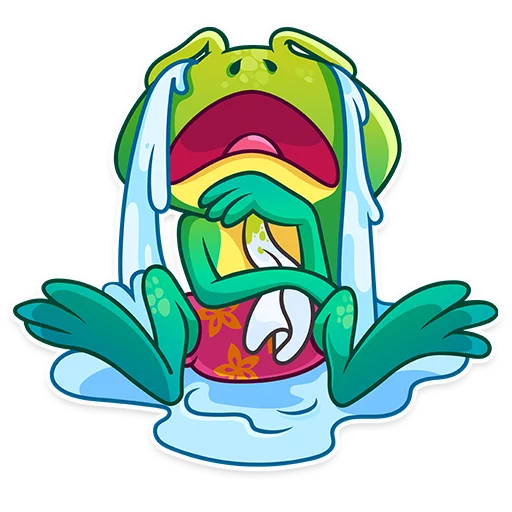 😩 Стикер «Oliver the Frog» для Telegram