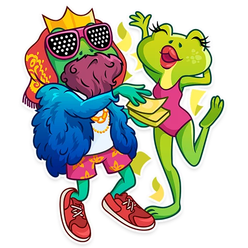 💸 Стикер «Oliver the Frog» для Telegram