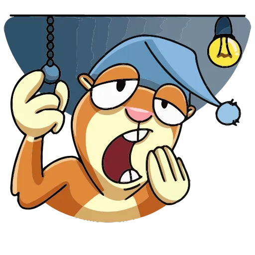 😴 Эмодзи «Оливер» для Telegram