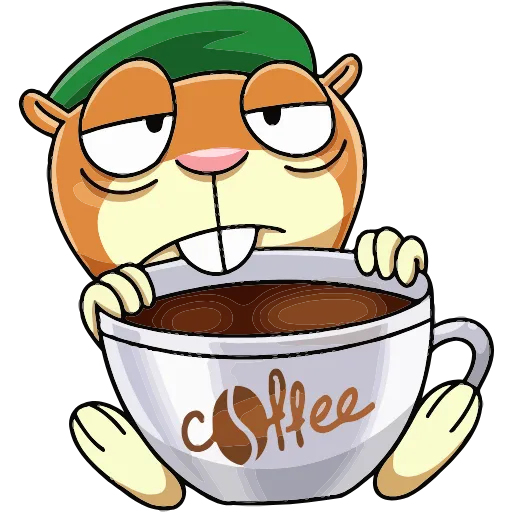 ☕️ Эмодзи «Оливер» для Telegram