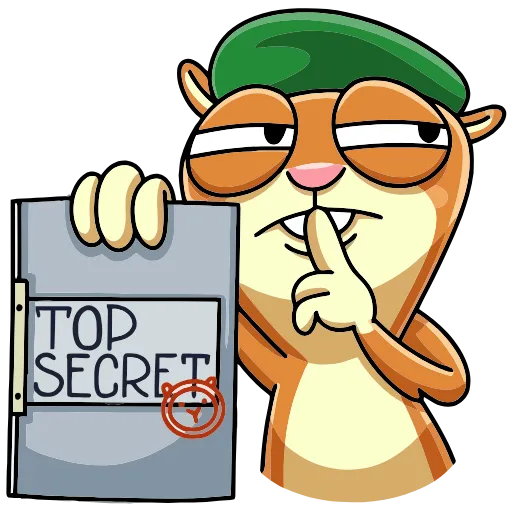 🤫 Эмодзи «Оливер» для Telegram