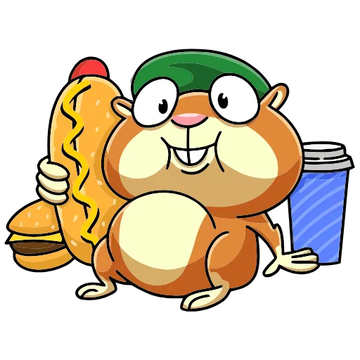 🐹 Эмодзи «Оливер» для Telegram