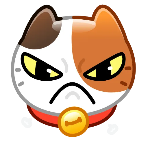 😠 Стикер «Oliver emoji» для Telegram