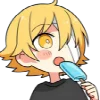 🌊 Эмодзи «Oliver VOCALOID» для Telegram