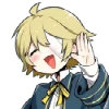 🌊 Эмодзи «Oliver VOCALOID» для Telegram