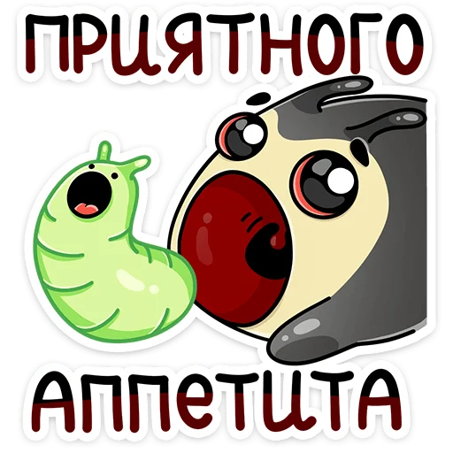 🐛 Стикер «Олли» для Telegram