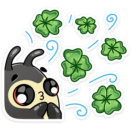 🍀 Стикер «Олли» для Telegram