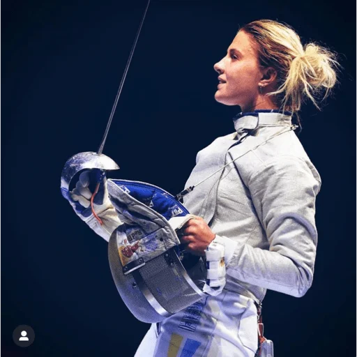 🤺 Стикер «OLYA» для Telegram