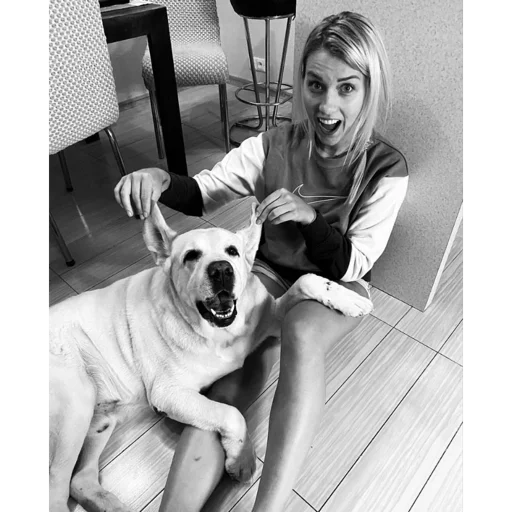 🐶 Стикер «OLYA» для Telegram