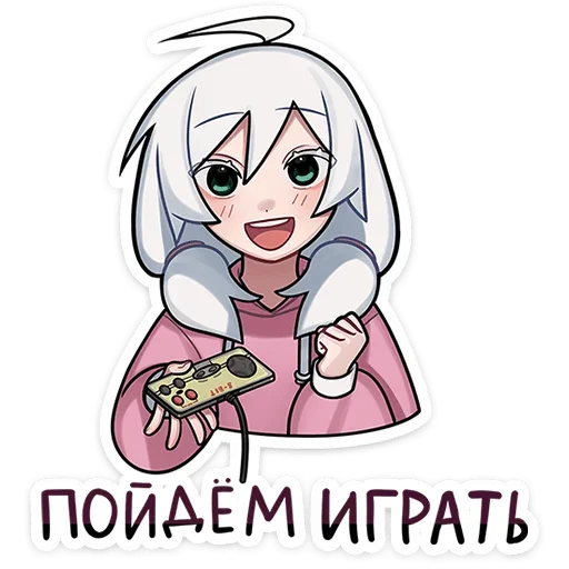 🎮 Стикер «Петрова Оля» для Telegram