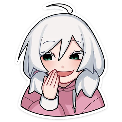 #️⃣ Стикер «Оля» для Telegram