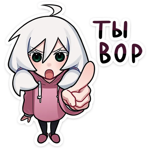 #️⃣ Стикер «Оля» для Telegram