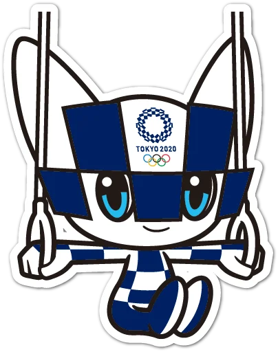 🤸 Стикер «Summer Olympics 2020 Miraitowa» для Telegram