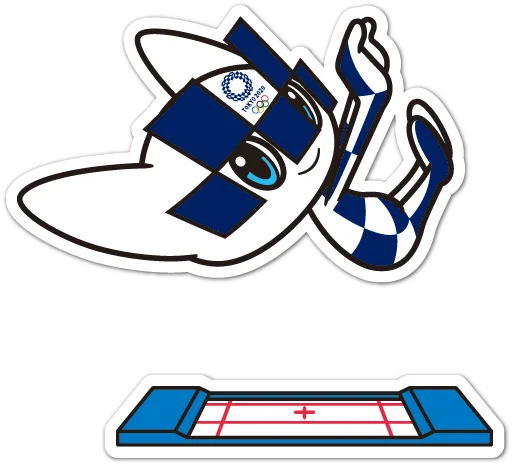 🕴 Стикер «Summer Olympics 2020 Miraitowa» для Telegram
