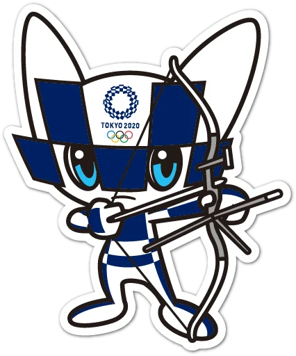 Стикерпак Summer Olympics 2020 Miraitowa для Telegram — скачать