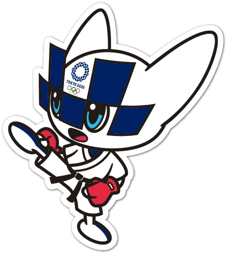 🥋 Стикер «Summer Olympics 2020 Miraitowa» для Telegram