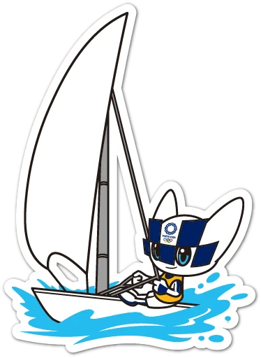 ⛵️ Стикер «Summer Olympics 2020 Miraitowa» для Telegram
