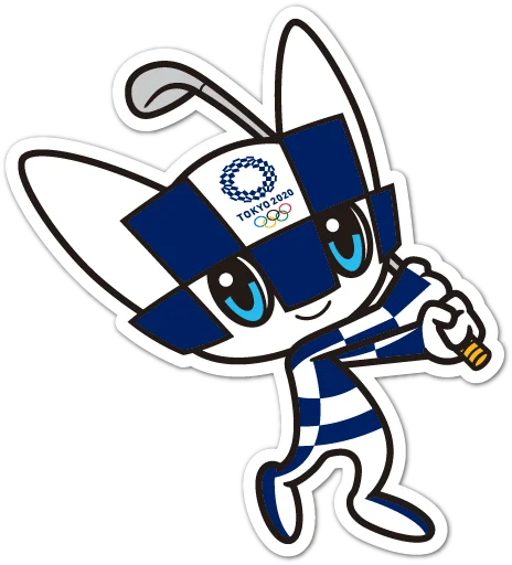 ⛳️ Стикер «Summer Olympics 2020 Miraitowa» для Telegram