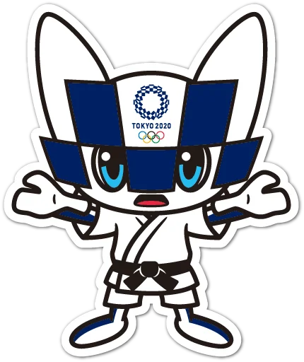 🤼 Стикер «Summer Olympics 2020 Miraitowa» для Telegram