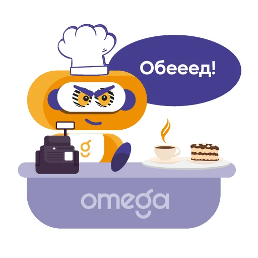 🍜 Стикер «Omega.Future» для Telegram