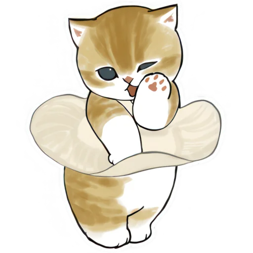 🛁 Стикер «Милые котьки» для Telegram