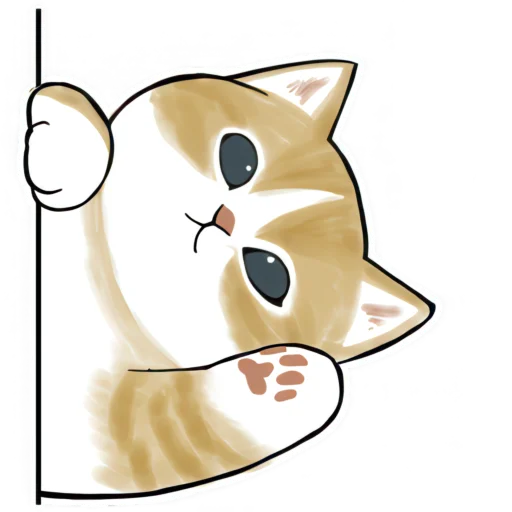 👋 Стикер «Милые котьки» для Telegram
