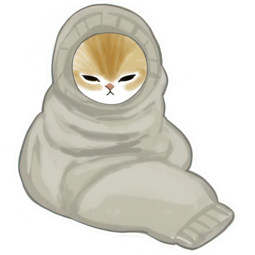 😑 Стикер «Милые котьки» для Telegram