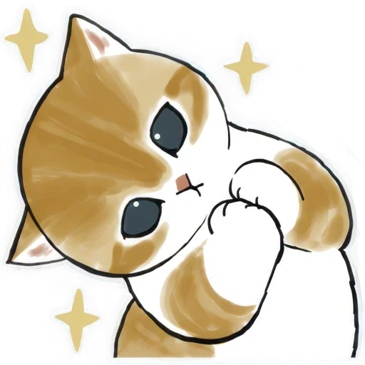 ✨ Стикер «Милые котьки» для Telegram