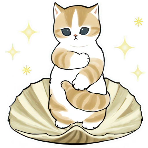 ✨ Стикер «Милые котьки» для Telegram