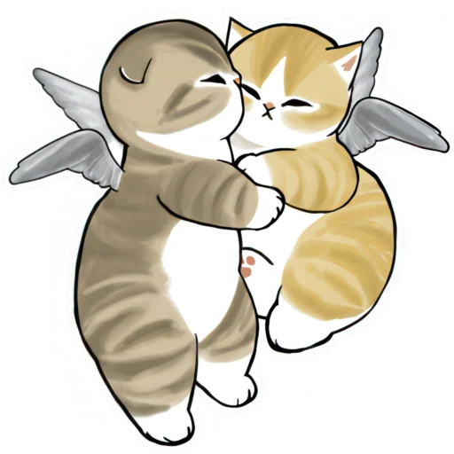 🥰 Стикер «Милые котьки» для Telegram