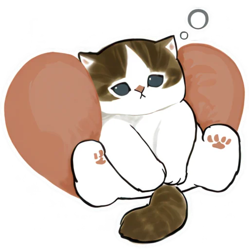 ❤️ Стикер «Милые котьки» для Telegram