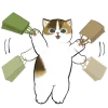 🛍 Эмодзи «Милые котьки» для Telegram
