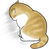 😔 Эмодзи «Милые котьки» для Telegram