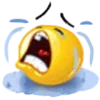 😭 Эмодзи «omg» для Telegram