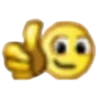 👍 Эмодзи «omg» для Telegram