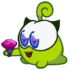 😍 Эмодзи «Om nom» для Telegram