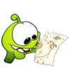 😍 Эмодзи «Om nom» для Telegram