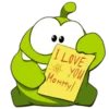 ❤️ Эмодзи «Om nom» для Telegram