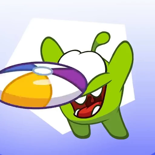 🏐 Стикер «Ам-ням» для Telegram