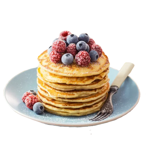 🥞 Стикер «Om-Nom-nom» для Telegram
