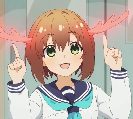 🦌 Стикер «Shikanoko Nokonoko Koshitantan» для Telegram