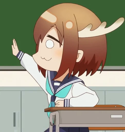 🖐 Стикер «Shikanoko Nokonoko Koshitantan» для Telegram