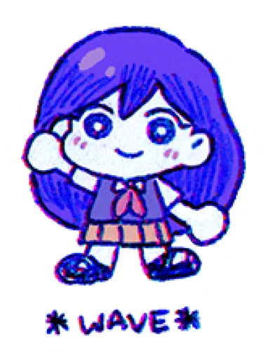 👋 Стикер «Official Omori Stickers (OMOCAT)» для Telegram