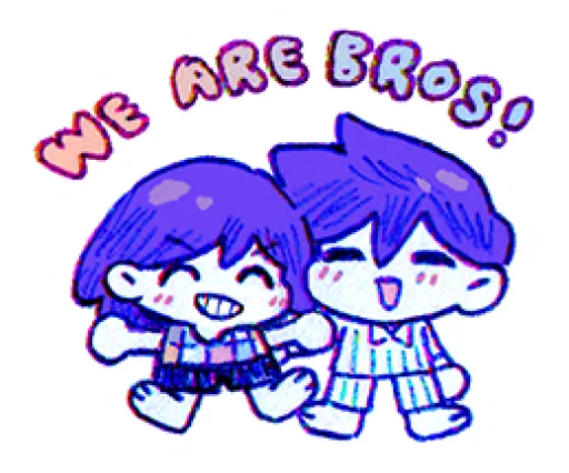 👨‍👦 Стикер «Official Omori Stickers (OMOCAT)» для Telegram