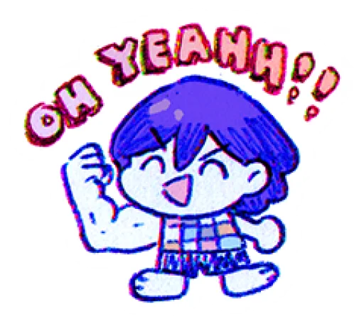 💪 Стикер «Official Omori Stickers (OMOCAT)» для Telegram