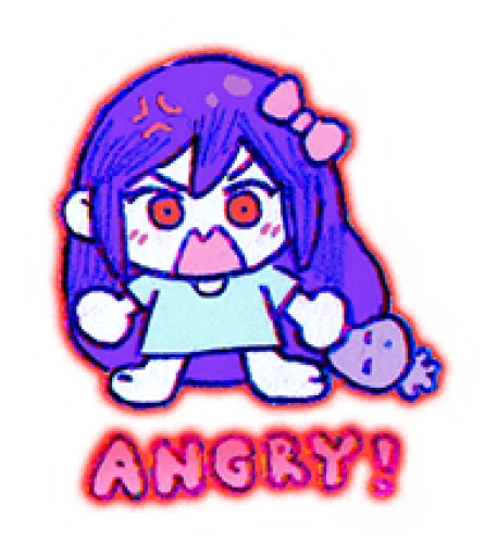😡 Стикер «Official Omori Stickers (OMOCAT)» для Telegram
