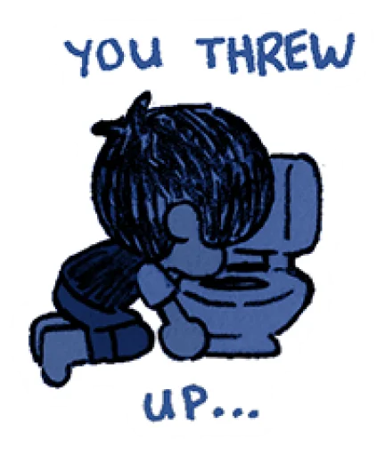 🚽 Стикер «Official Omori Stickers (OMOCAT)» для Telegram