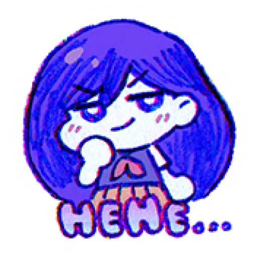 🌚 Стикер «Official Omori Stickers (OMOCAT)» для Telegram