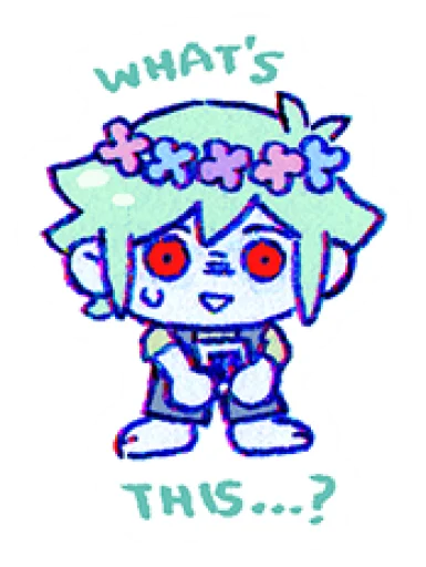 😨 Стикер «Official Omori Stickers (OMOCAT)» для Telegram